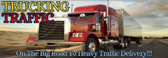 Trucking Traffic Logo